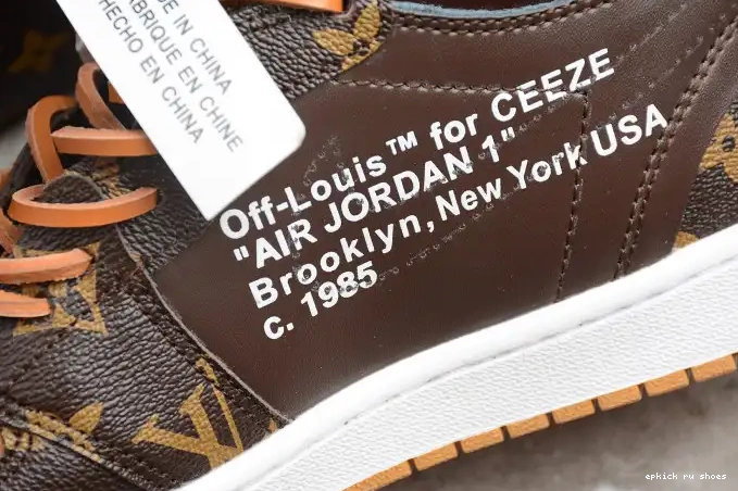 Cheap x AQ0818-158 AJ1 Off-Louis Air 1 OW Jordan 0616